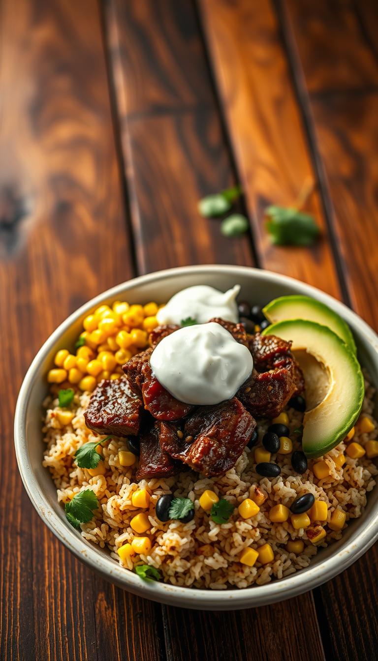 steak chipotle bowl