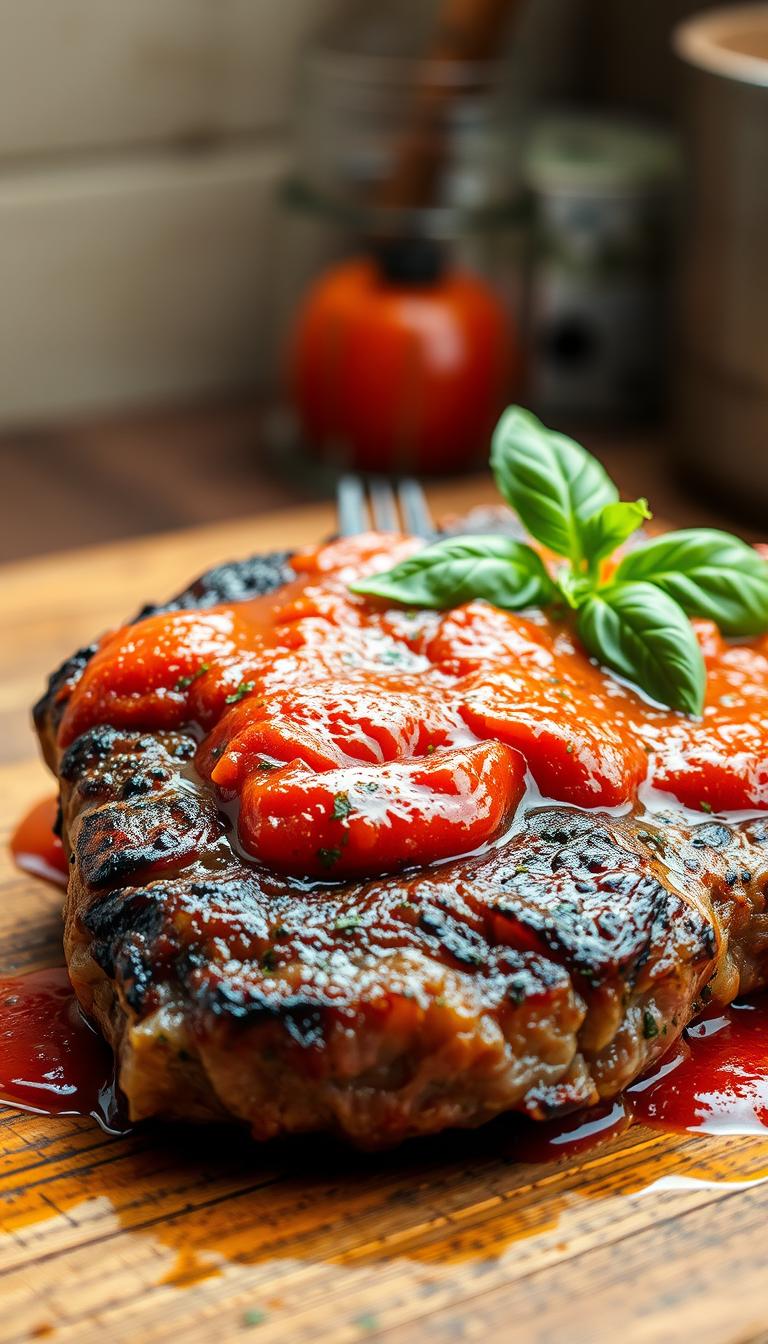 steak pizzaiola